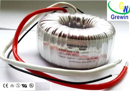 Power Lamination Toroid Transformer Inductor for Power Conditioning Applications 