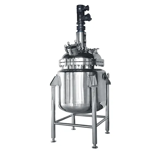 GMP Stainless Steel Limpet Jacket Apis Chemical Polymer Unsaturated Resin Decarbon Reactor Crystallizer Tank 