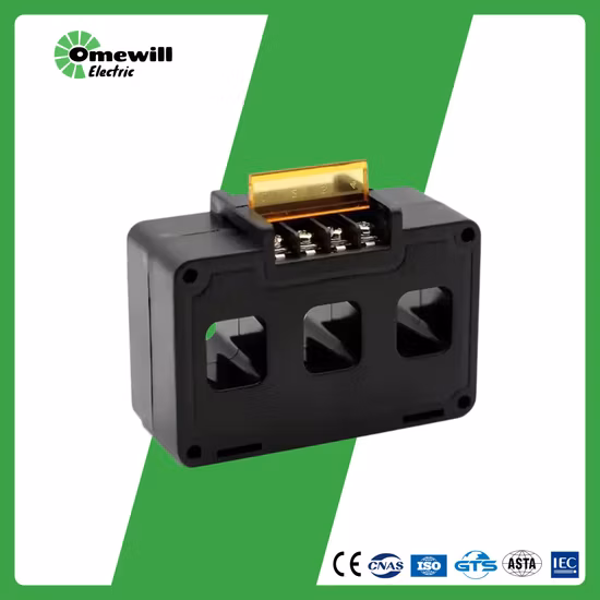 Three Phase Class 0.5 Current Transformer Micro AC 380V Small Mini 100A/5A 150A/5A 200A/5A 300A/5A 22mm 