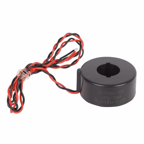 Current Transformer with 100A/20mA for Single Phase 